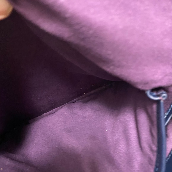 Jack French London Navy Leather Shoulder Bag - Picture 4 of 8